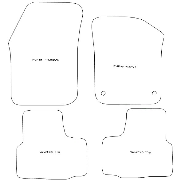 Volkswagen Up Car Mats